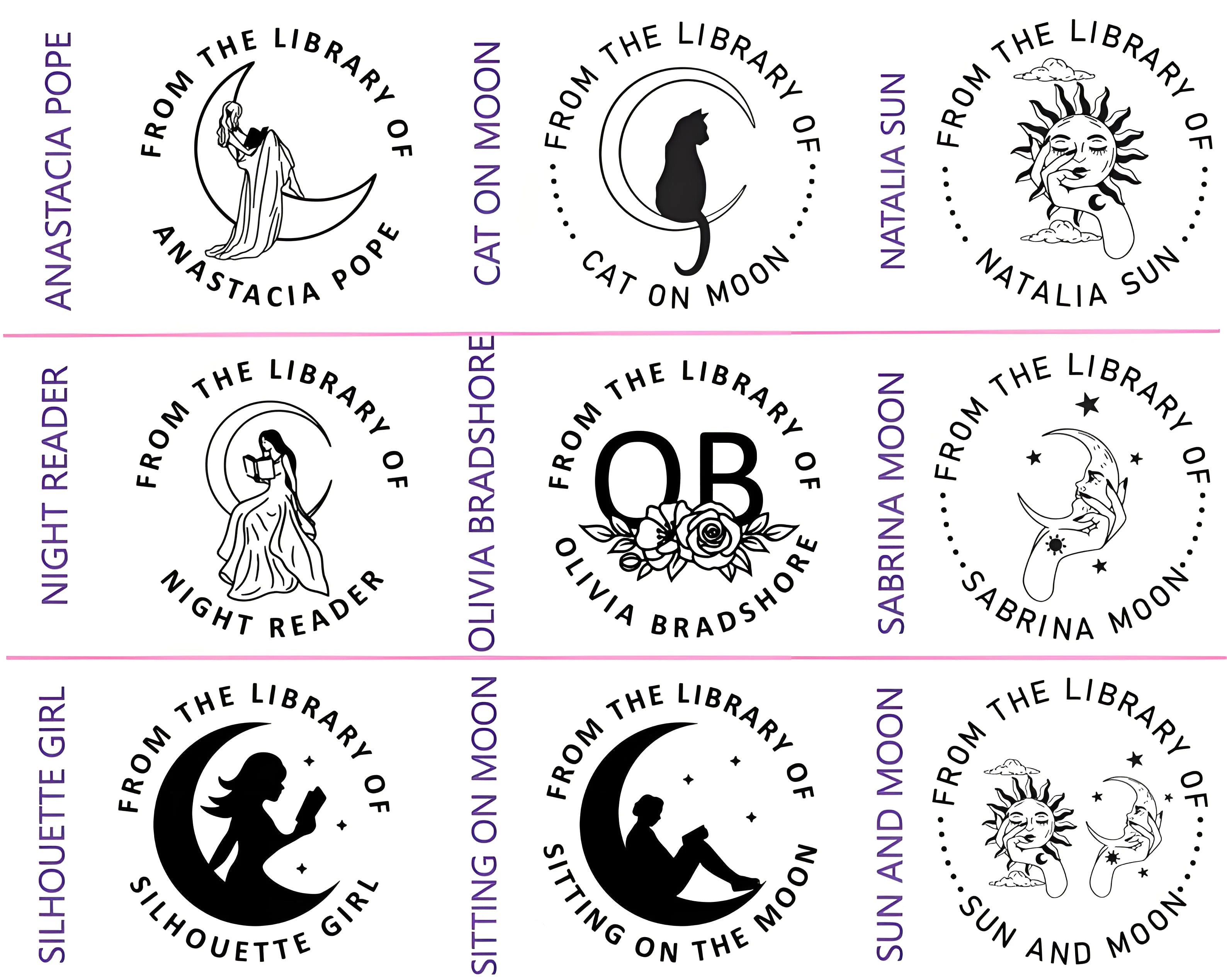 Embosser-Stempel, Logo, individuelle Hochzeit, Bibliothek, Buch, private Siegel, individuelle Anpassung, Umschlag, Party-Einladung, Prägestempel, DIY