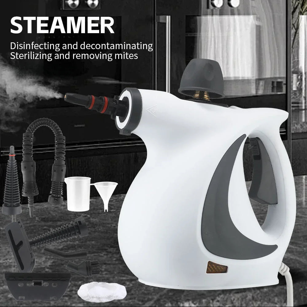 Handdampfreiniger 1050W, 3 Bar – Hochtemperatur, EU-Stecker, Küche & Sofa