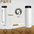 Neue kreative All-in-One-Zigarettenschachtel mit automatischer Auswurf, tragbare Zigarettenschachtel mit einem Klick, Zigarettenzubehör, Geschenk für Männer