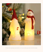 LED Weihnachten Nachtlicht Nette Santa Claus Schneemann Kinder Schlafzimmer Nacht Ornamente Für Urlaub Weihnachten Decora Nacht Lampe