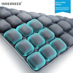 Air Bags Travel Cushion Lightweight Breathable Travel Seat Cushion High Rebound Pressure Portable 3D Air Cell Seat Cushion Decor