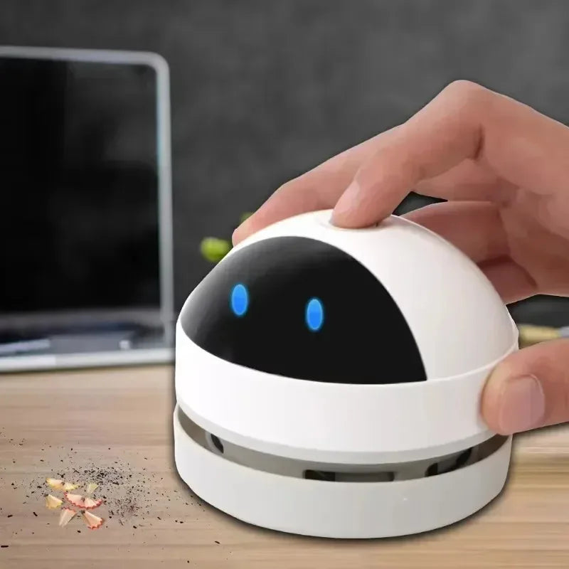 Mini-Staubsauger, tragbarer Schreibtisch-Tischstaubsauger, USB-Handheld-Tischkehrmaschine, Haar-Bleistift-Krümel-Reinigungswerkzeug, Staubsauger