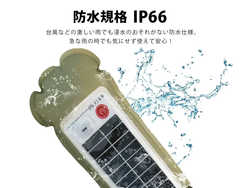 Wasserdichte Zeltleuchte für den Außenbereich, aufblasbare Campingleuchte mit magnetischer, solarbetriebener, wiederaufladbarer USB-Campinglampe