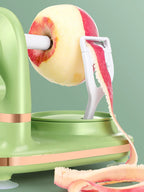3-in-1-Handkurbel-Rotations-Obst-/Gemüseschäler, Edelstahlklingen, Apfelschneider, Haushaltsschälmaschine, Küchenhelfer