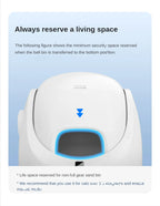 CATLINK Selbstreinigende Katzentoilette, automatische Toilette für Katzen, großer geschlossener Sandkasten, Katzenhaustier, intelligente Artikel, Arenero Gato Cerrado Katzentoilette