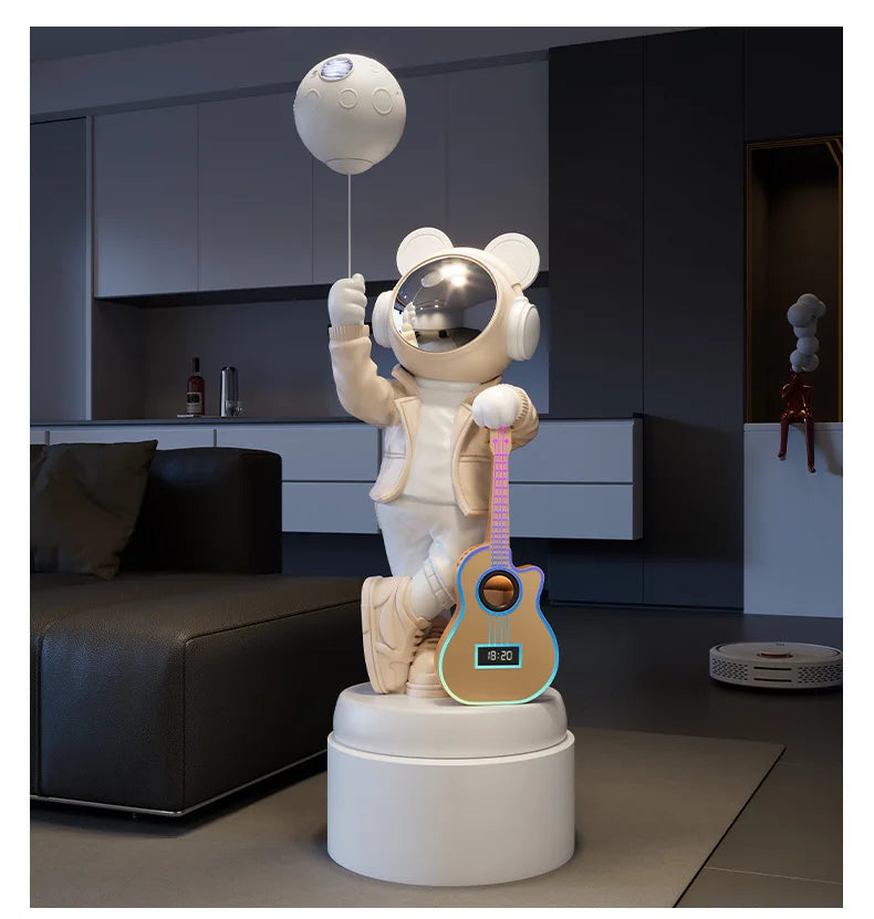 Astronaut Astronaut Bluetooth Audio Stern Licht Wohnzimmer Boden Ornament TV Schrank Boden Home Dekoration
