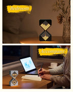 Kreative DIY digitale Sanduhr Geburtstagsgeschenk Spielzeugspiel Kinder elektronische Sanduhr Cyber Style Sinn für Technologie gelbes Licht