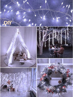 3/6/9M USB Power LED Feuerwerkskörper Lichterketten Fernbedienung Girlande Lichterkette für Hochzeit Party Garten Weihnachtsdekoration