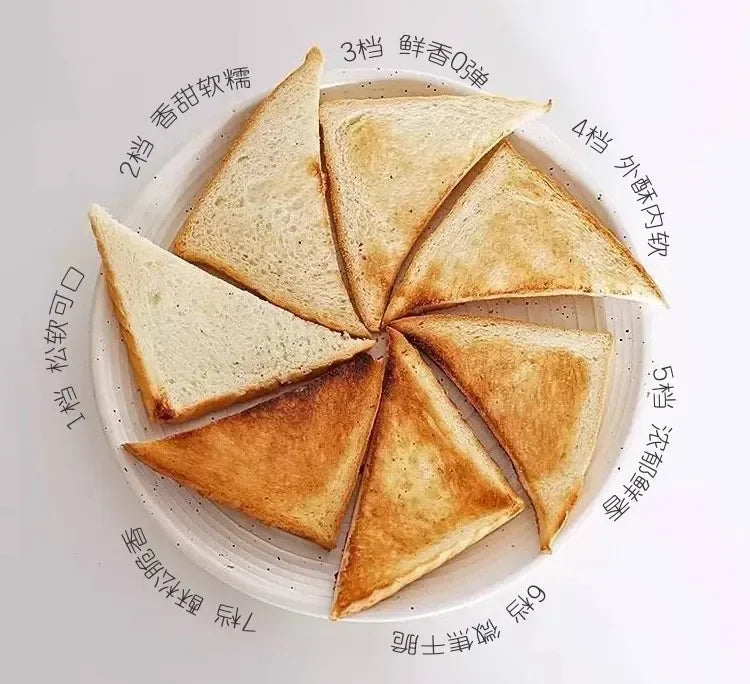 Hochwertige Fabrikpreise, Hochgeschwindigkeits-Touchscreen-Toaster, 2-Scheiben-Smart-Toaster