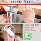 Aufsätze für Lebensmittelwolf aus Metall für alle KitchenAid-Standmixer, Fleischwolf, Wurstfüller, (Kitchenaid-Mixer nicht im Lieferumfang enthalten)