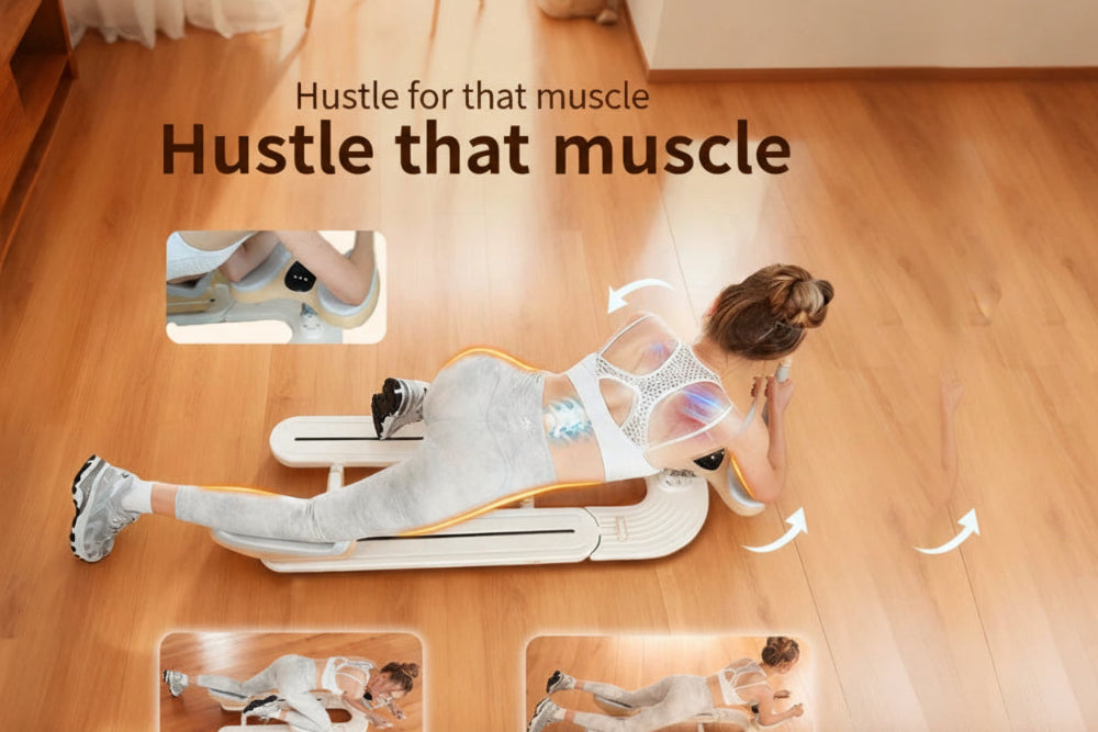 Heimtrainer-Kriechgerät für die Rehabilitation der Lendenwirbelsäule, Dehnübungen und Klettertraining