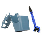 Motorrad Bike Kette Reiniger Werkzeug Splash Proof Tragbare Tragen-beständig Dark Blau Fett Lagerung Werkzeug für Motorräder