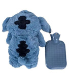 Stitch Anime Winter Extra große Plüsch-Wärmflasche für Damen, Zuhause, Wasserfüllung, Handwärmer, Urlaubsgeschenk für Freundin