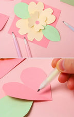 Candy Farbe Kleber Stift Handbuch Abgabe Stift Schnell Trocknend Dot Gule Stick DIY Hohe Viskosität Kleber Schule Büro Liefert