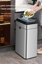 9/15/20/30/40/50/60 Mülltonne Große kapazität Edelstahl Smart Sensor Mülleimer Automatische Abfall Bins Küche Mülleimer