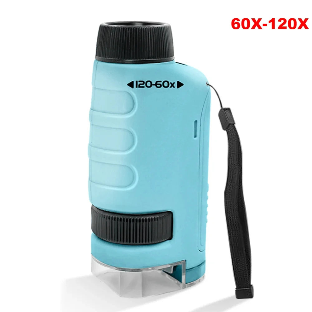 1000x Kinder mikroskop elektronische Lupe Kamera 200 Megapixel pädagogische Wissenschaft Spielzeug mit 8 LED-Licht Foto Video-Funktion