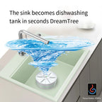 Drahtlose Mini-Geschirrspüler für die Küche, USB-Ultraschallspüle, Obst- und Gemüse-Geschirrspüler, elektrische tragbare Waschmaschinen, Singapur Diego Diego