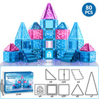 Kinderspielzeug, magnetische Fliesen, Frozen-Set, Klassenzimmer-Essentials, Magnet-Bauspielzeug für Kleinkinder, Vorschule, Montessori-Lernspiele für