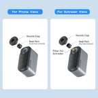 TB2 Mini Fahrradpumpe Reifenfüller 120PSI Max Akku Radfahren Fahrradzubehör Schrader Presta Ventil Winzige Pumpe