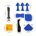 Vielseitiges 15-teiliges Silikon-Kartenset: Professionelle Präzisionswerkzeuge für Küchen, Badezimmer – langlebig und einfach zu bedienen