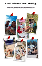 TELESIN LIENE Mini-Fotodrucker Zink, tintenfrei, 300 dpi, kabellos, Bluetooth, tragbarer Foto-Waschautomat mit APP für selbstgemachte Bilder und Geschenke