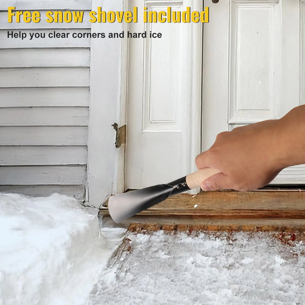 CONENTOOL 33000 U/min 1500 W faltbare elektrische Schneeschaufel 21 V Akku-Schneereiniger Schneefräse Gartengeräte für Makita 18 V Akku