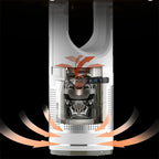 46-Zoll-Ventilator, heißer und kalter Wind, intelligente stehende Ventilatoren, Bodenventilator für Zuhause, Turm, geräuschlose Fernbedienung, Luftzirkulator, Lüfter