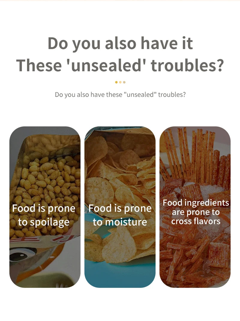 Mini-Wärmebeutel-Versiegelungsmaschine, Versiegelungsmaschine für Plastiktüten, wiederaufladbar, für Lebensmittelverpackungen, Heißsiegelgerät, tragbares Thermo-Beutelversiegelungsgerät