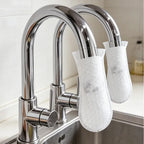 Wasserhahnfilter aus Vliesstoff – Rostentfernung, Spritzschutz, 8,5×3,7cm, 50 bis 500 Stück