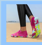 Women's Quick Drying Water Swimming Shoes Barefoot Beach Lightweight Upstream Aqua Shoes Indoor Fitness Yoga Sneakers