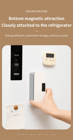 Mini-Wärmebeutel-Versiegelungsmaschine, Versiegelungsmaschine für Plastiktüten, wiederaufladbar, für Lebensmittelverpackungen, Heißsiegelgerät, tragbares Thermo-Beutelversiegelungsgerät