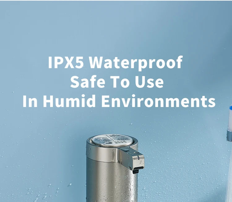 Küchenseifenmaschine, automatischer Sensor, Händedesinfektionsmittel, intelligenter elektrischer Seifenspender für Körperwaschmittel, Edelstahl 304