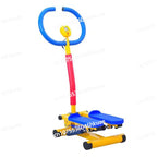 5-in-1 Indoor Gym Fitness Set – Airwalker + Twister Stepper + Rower Bike + Junior Laufband Hantelbank