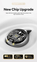 AI-Übersetzungskopfhörer AOC Ohrclip-Ohrhörer OWS Bluetooth Smart LCD-Bildschirm-Touch-Kopfhörer Gaming Wireless Sport Headset 3521