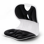 1 Stück ergonomisches Lendenwirbelstützkissen, Anti-Ermüdungs-Rückenkissen, atmungsaktiv mit waschbarem Nylonbezug, vielseitig einsetzbar
