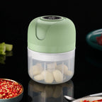 Mini-USB-Knoblauchpresse, kabellos, 100/250 ml, Gemüse-, Chili- und Fleischwolf, Küchenhelfer