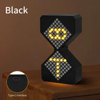 Kreative DIY digitale Sanduhr Geburtstagsgeschenk Spielzeugspiel Kinder elektronische Sanduhr Cyber Style Sinn für Technologie gelbes Licht