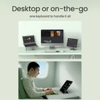 NILLKIN Klappbare Bluetooth-Spieltastatur, kabellos, iPad, Handy, Tablet, universelles Notebook, kompakt, tragbar, Gaming-Tastatur