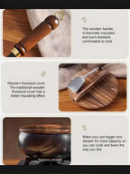 Großer Bauchtopf, vertiefter, antihaftbeschichteter Eisentopf, flacher Boden, unbeschichtet, kleine Bratpfanne, Eisenpfanne mit Deckel, unbeschichtete Bratpfanne, großer Bauch