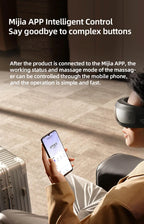 Xiaomi Mijia Smart Eye Massager Hot Compress Zone Massage Lindert Müdigkeit Augenpflegeinstrument Arbeit mit der Mi Home App