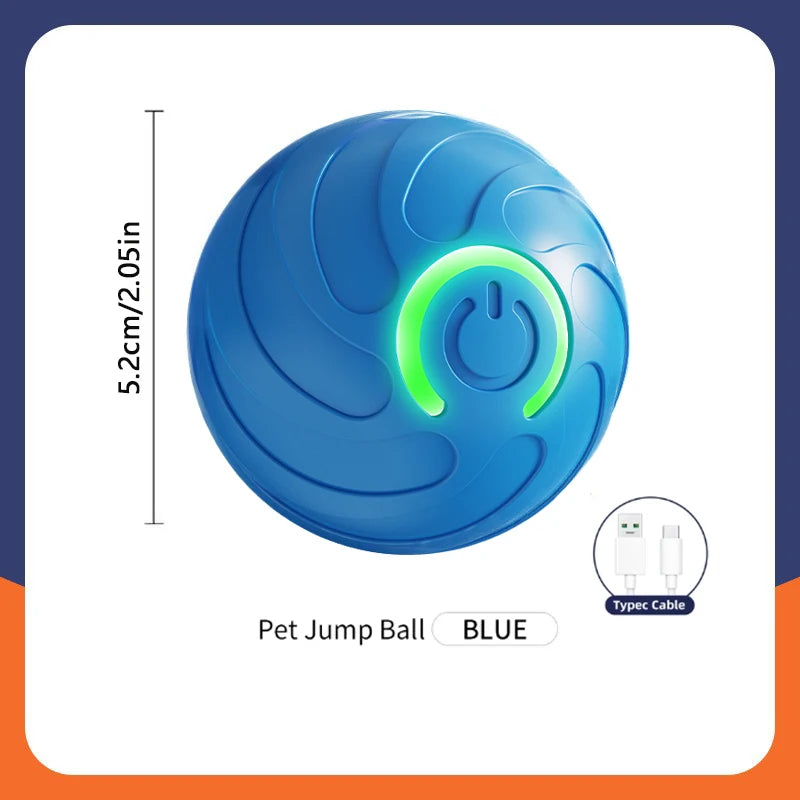 Intelligenter Hundespielzeugball, elektronisch, interaktiv, Haustierspielzeug, beweglicher Ball, USB, automatisch bewegend, springend, für Welpen, Weihnachtsgeschenk, Katzenprodukt