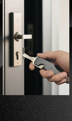 Schlüssel-Organizer funktioniert mit Apple Find My, integrierten Airtag-Chips, fasst 2–6 Schlüssel, Auto-Schlüsselanhänger mit GPS-Tracker, (nur iOS)