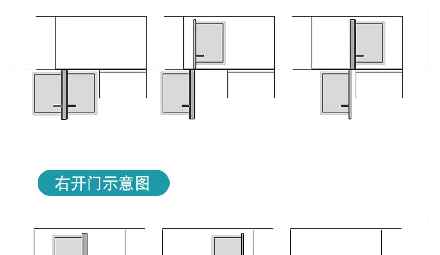 Eckkorb, Küchenschrank, komplett ausziehbar, Aufbewahrungsregal mit zwei Schubladen, Eckkorb