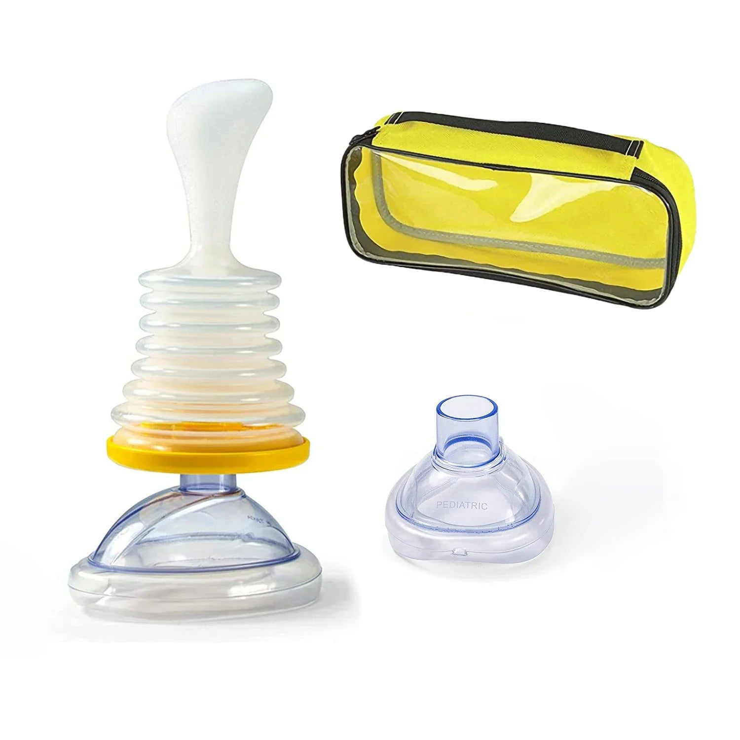 Anti-Erstickungsgerät Erste-Hilfe-Set – 2 Größen, für Erwachsene & Kinder, 3 Farben, mit/ohne Tasche