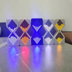 Elektronische LED-Sanduhr im Cyber-Stil, 1–30 Min. Timer mit Schwerkrafterkennung, DIY digitale Sanduhr, Technologie, Sinn für Heimdekoration