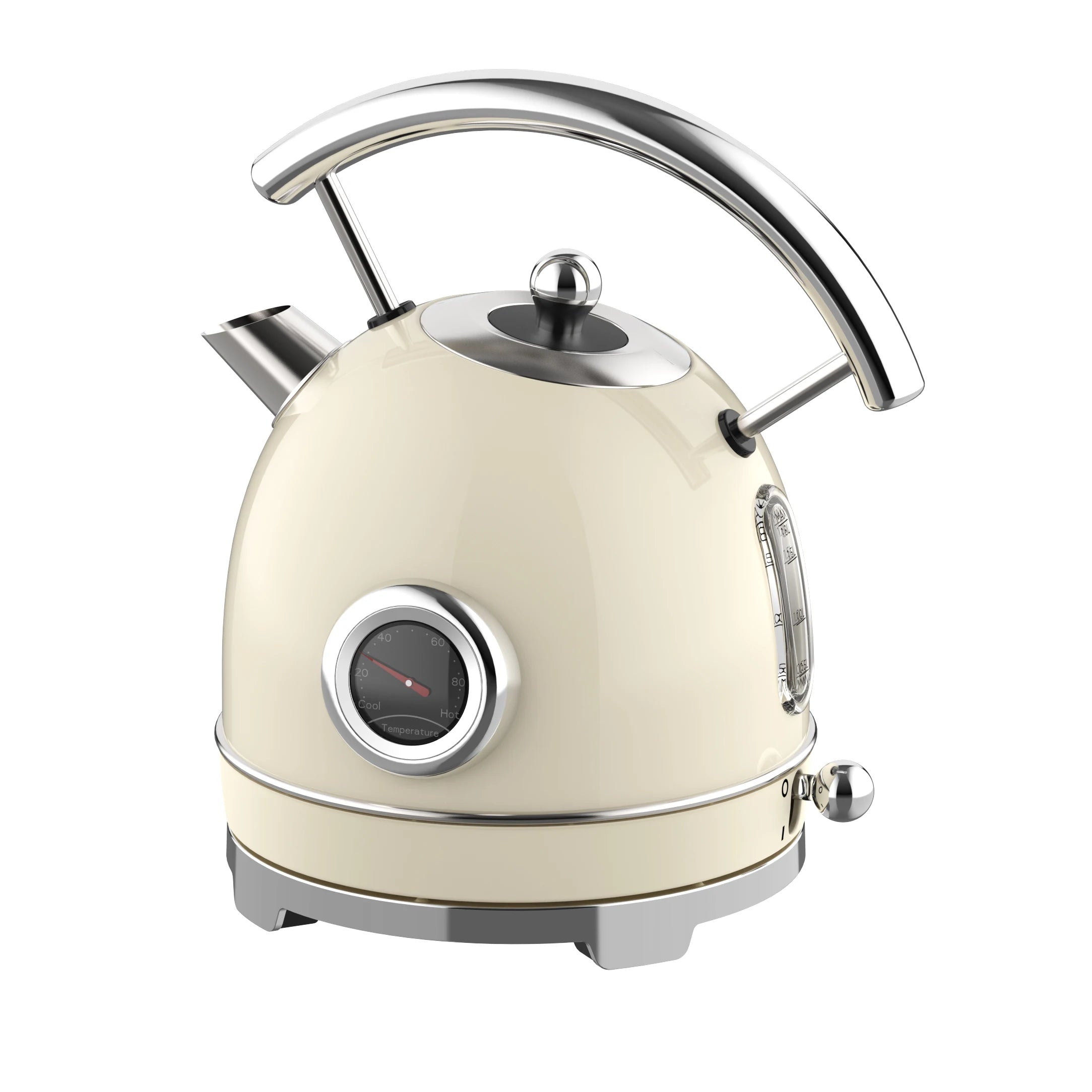 Retro-Frühstücksset, Geräte, 4-Scheiben-Toaster, elektrischer Wasserkocher und Toaster-Set, Saftmixer