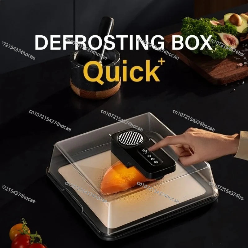 Elektrische Auftaubox USB-C – Heißluft-Auftauen für Fleisch & Tiefkühlkost