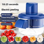 Éplucheur de raisin électrique automatique - Éplucheur mains libres pour baies et fruits, outil de préparation des fruits, épluchage sans effort