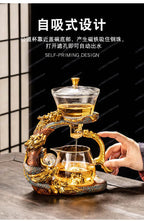 Neues automatisches Teeservice aus Glas, faule Teekanne für den Haushalt, Kung-Fu-Teetasse, Artefakt zum Aufbrühen von Bürotees