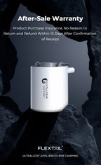 FLEXTAIL Tragbare Luftpumpe, Mini-Campingpumpe mit Licht, USB-C-Aufladung, ideal für Isomatten, Luftmatratzen, Vakuumbeutel